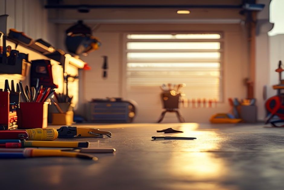 David and Sons Garage Door Repairs — professional Garage Door Repair in Toms River, branded work van and team — Garage Door Repair near me